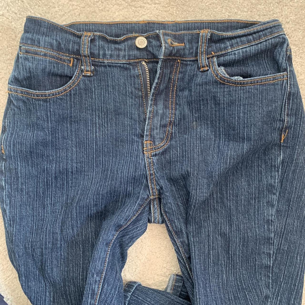 BRANDY MELVILLE Melody 90s jeans Low-waisted,... - Depop