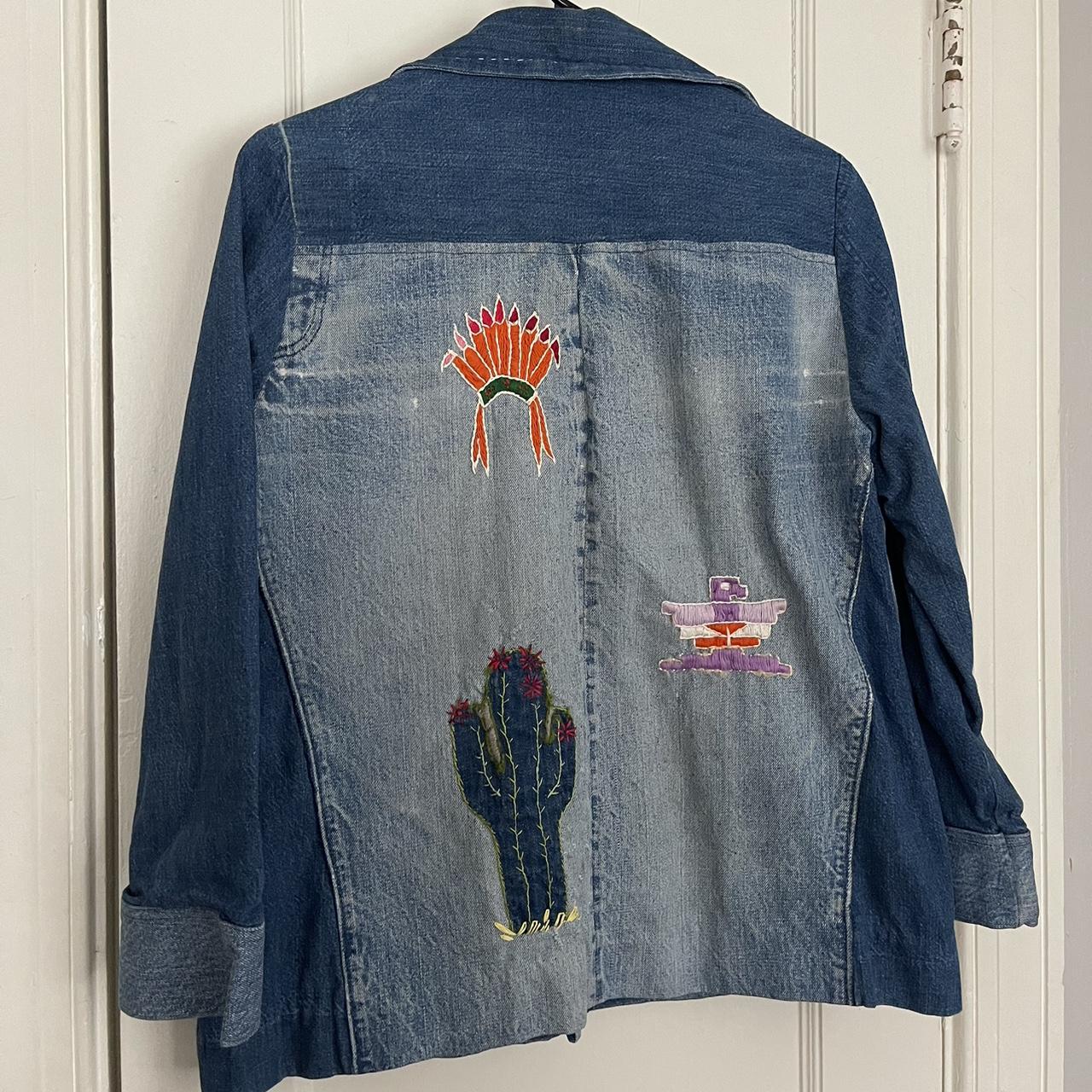 Women's Blue Jacket Depop