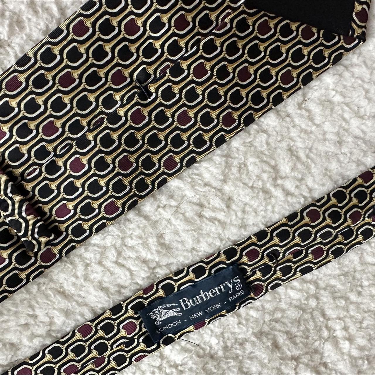 mens burberry tie sale