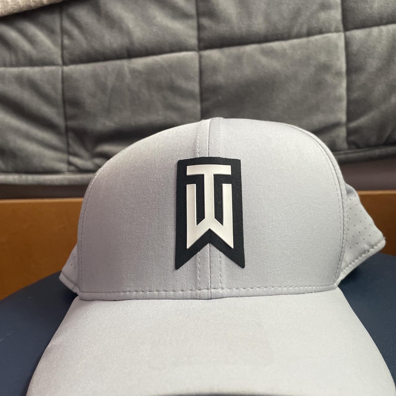 grey tiger woods hat