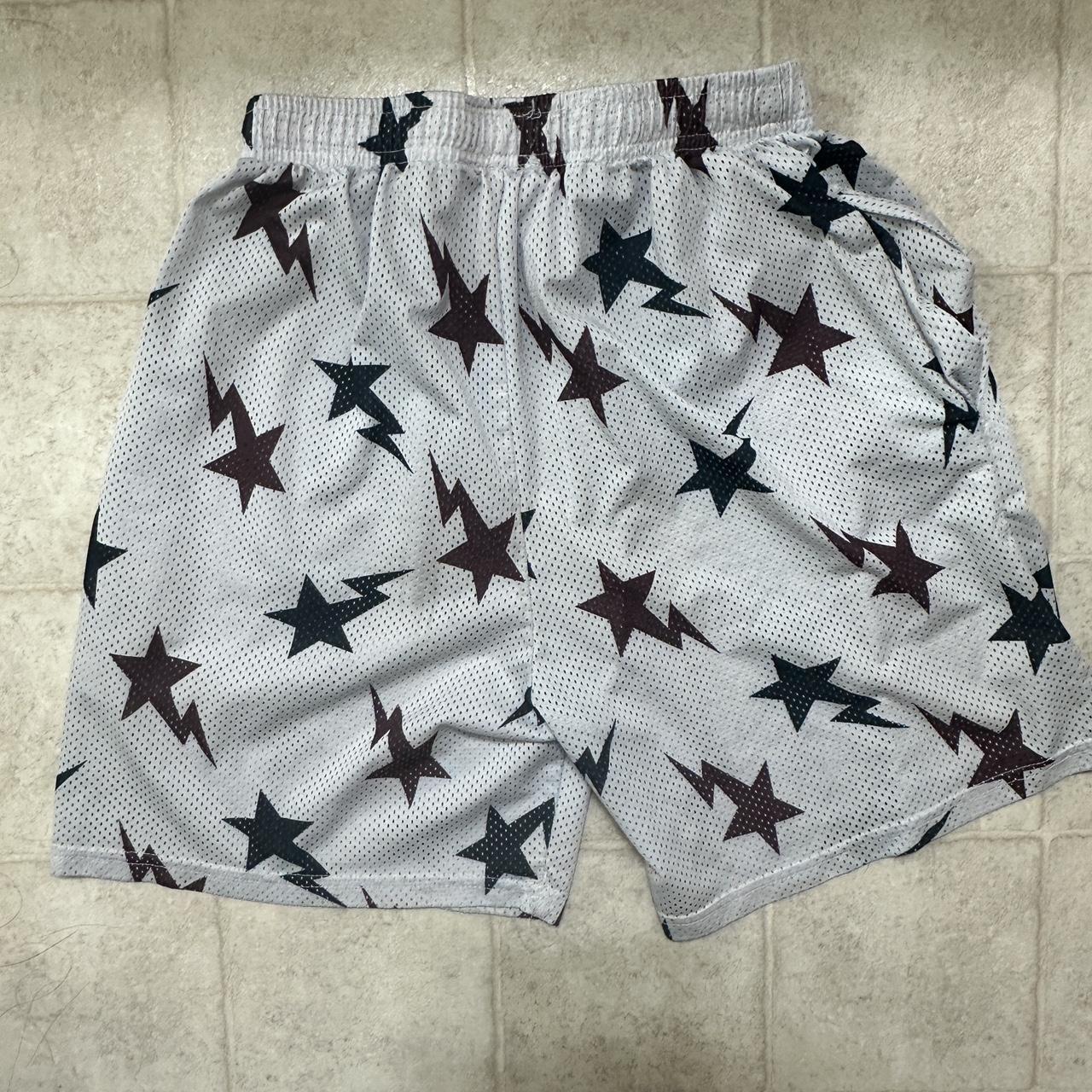 Eric emanuel x bape shorts size Large. Summer - Depop