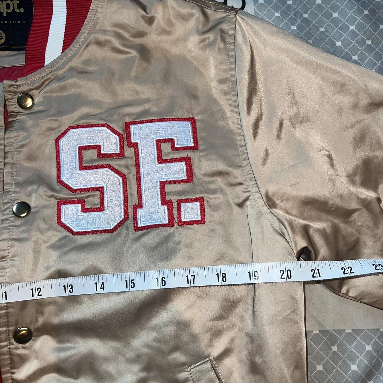 50th anniversary San Francisco 49ers varsity jacket - Depop