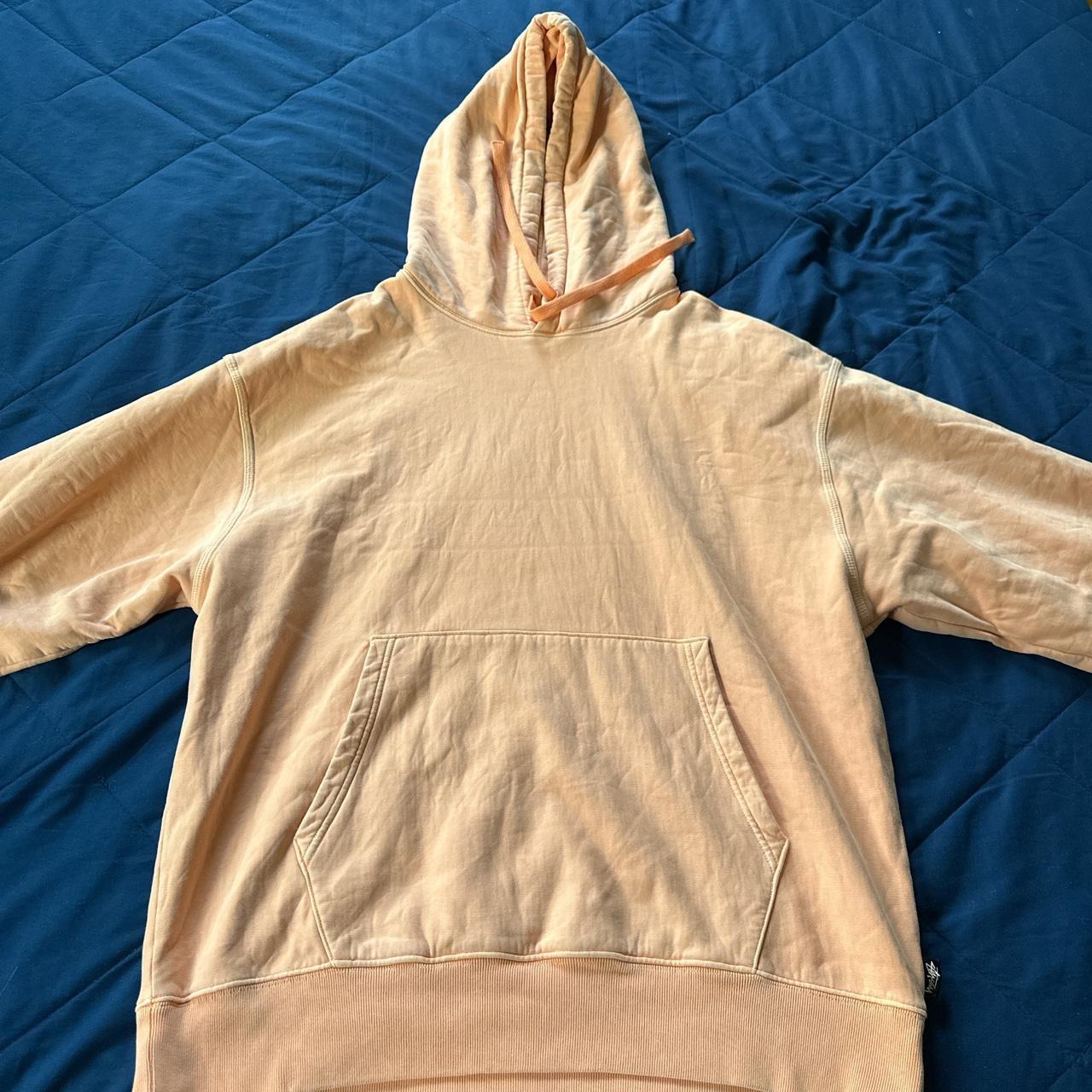 Stussy peach hoodie online