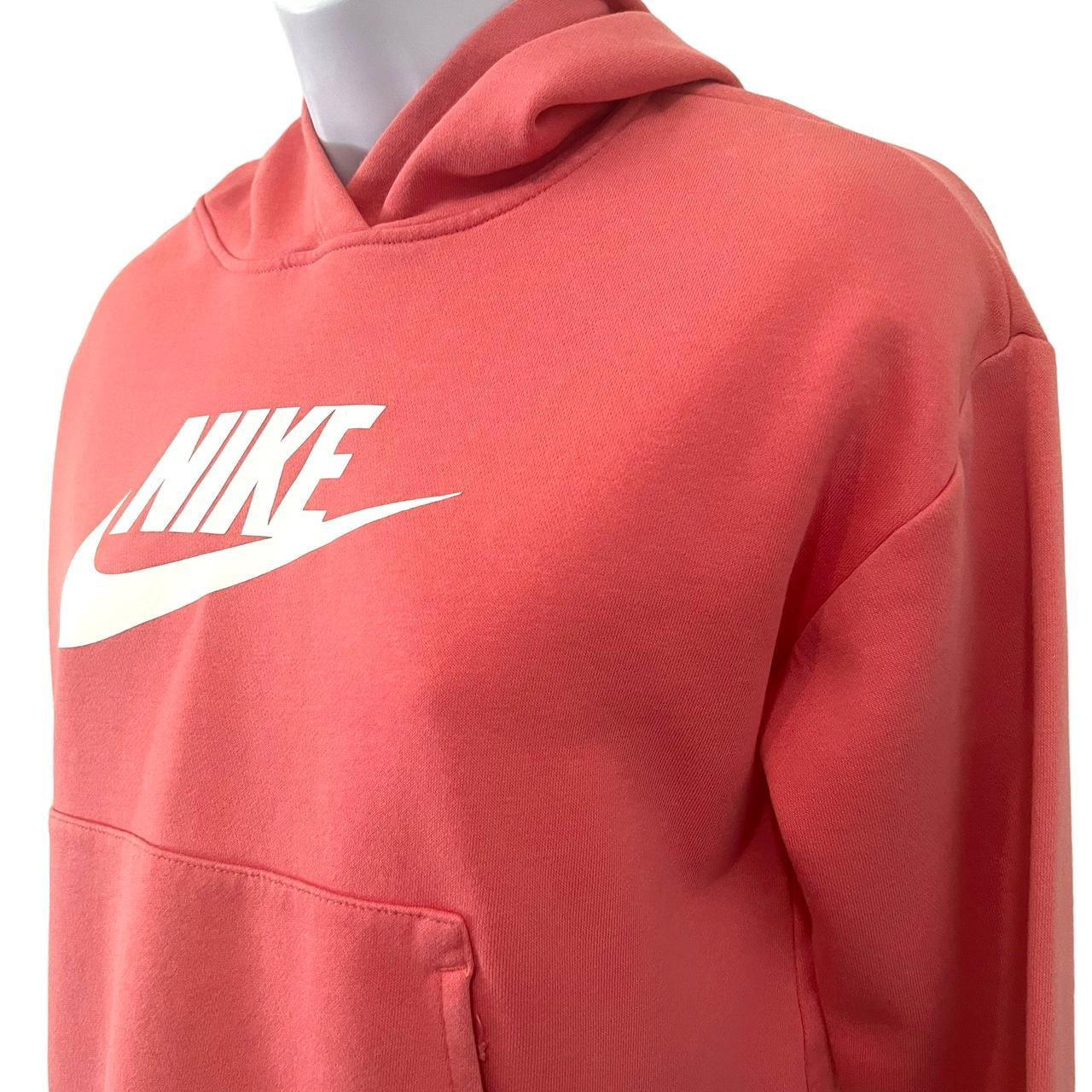 Nike Mens Club Fleece Hoodie - Pink