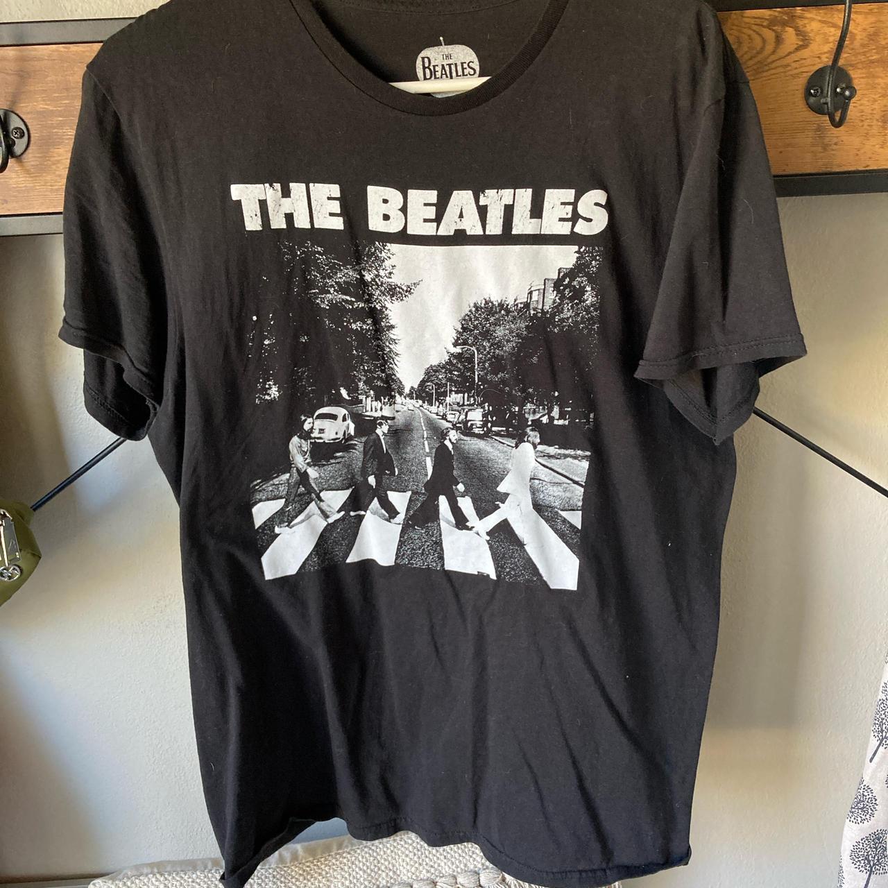 Large Beatles shirt. In good condition, no holes or... - Depop