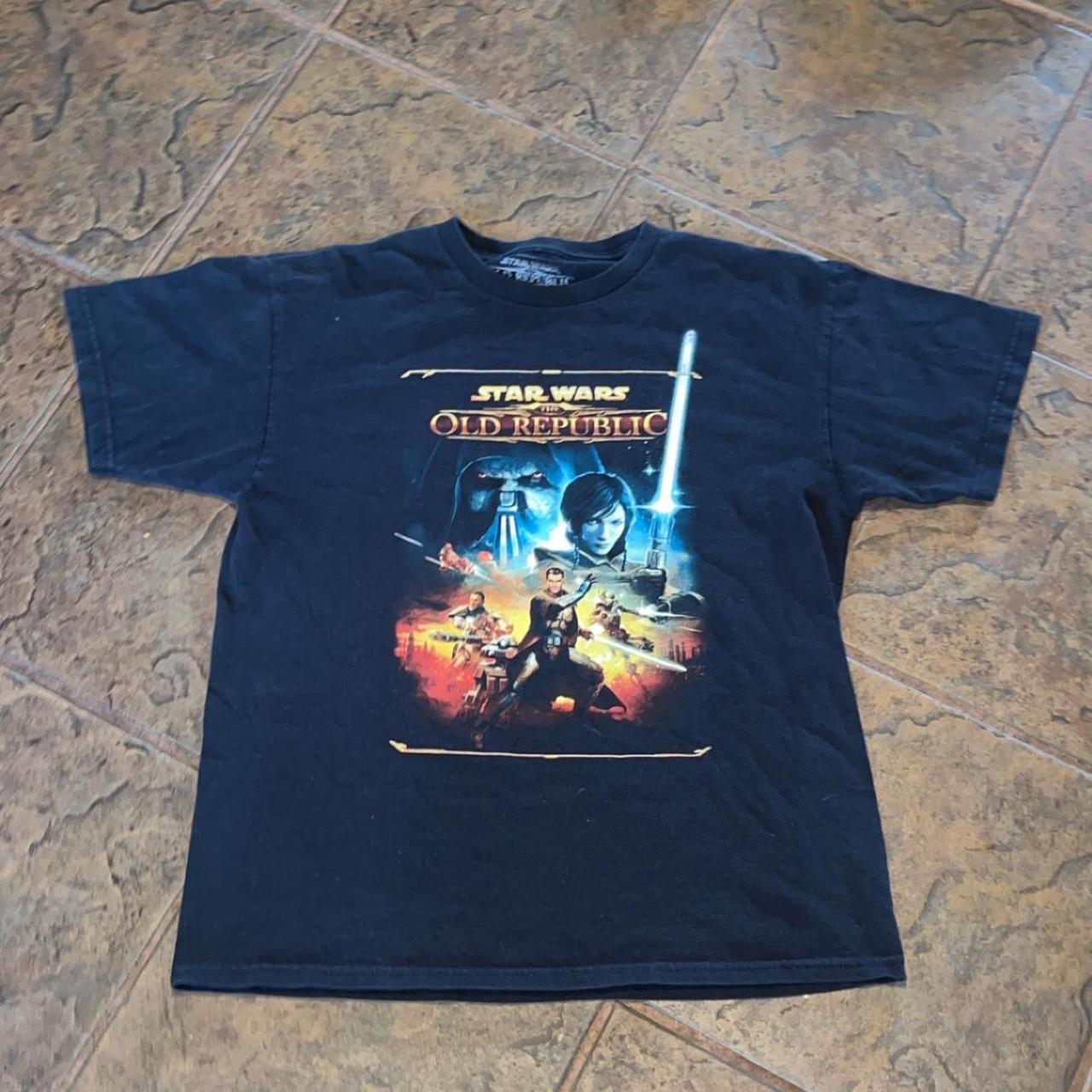 Star Wars old republic video game promo tshirt jinx... - Depop