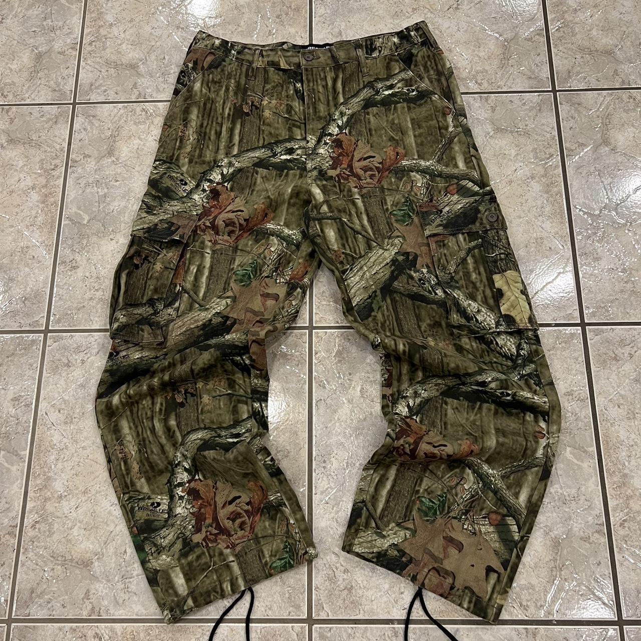 MOSSY OAK Infinity Camo CARGO Pants Size Large 36