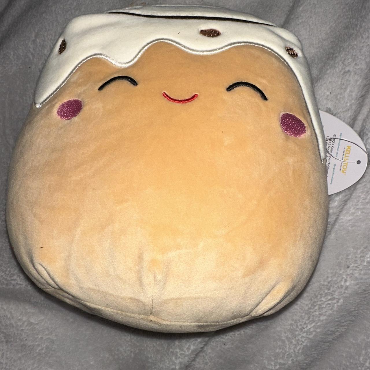 Cinnamon roll squishmallow Chanel Depop