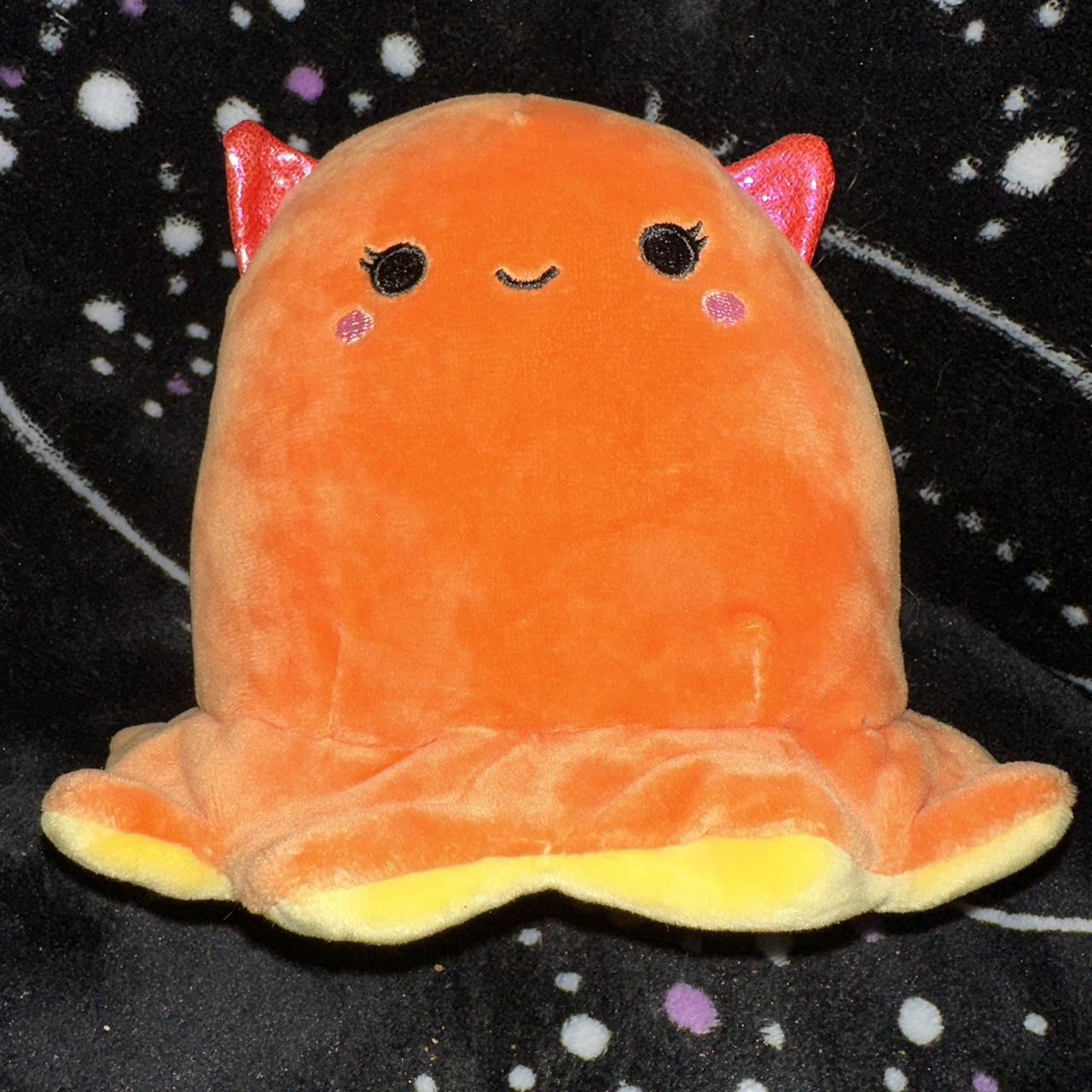 Norbu the squishmallow orange dumbo octopus 5in no... - Depop