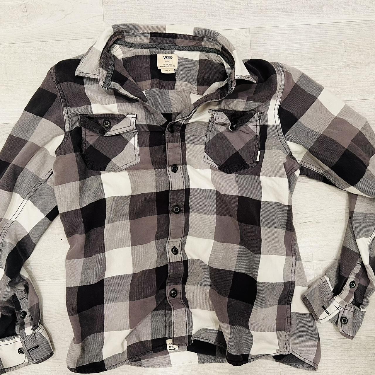 vans flannel sizing