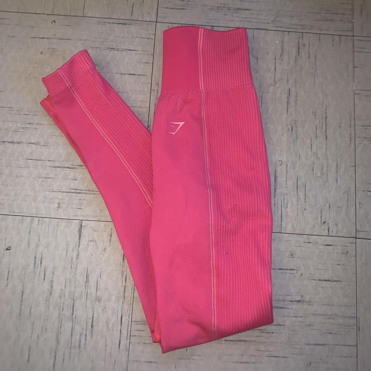 Gymshark Women's Pink Leggings | Depop