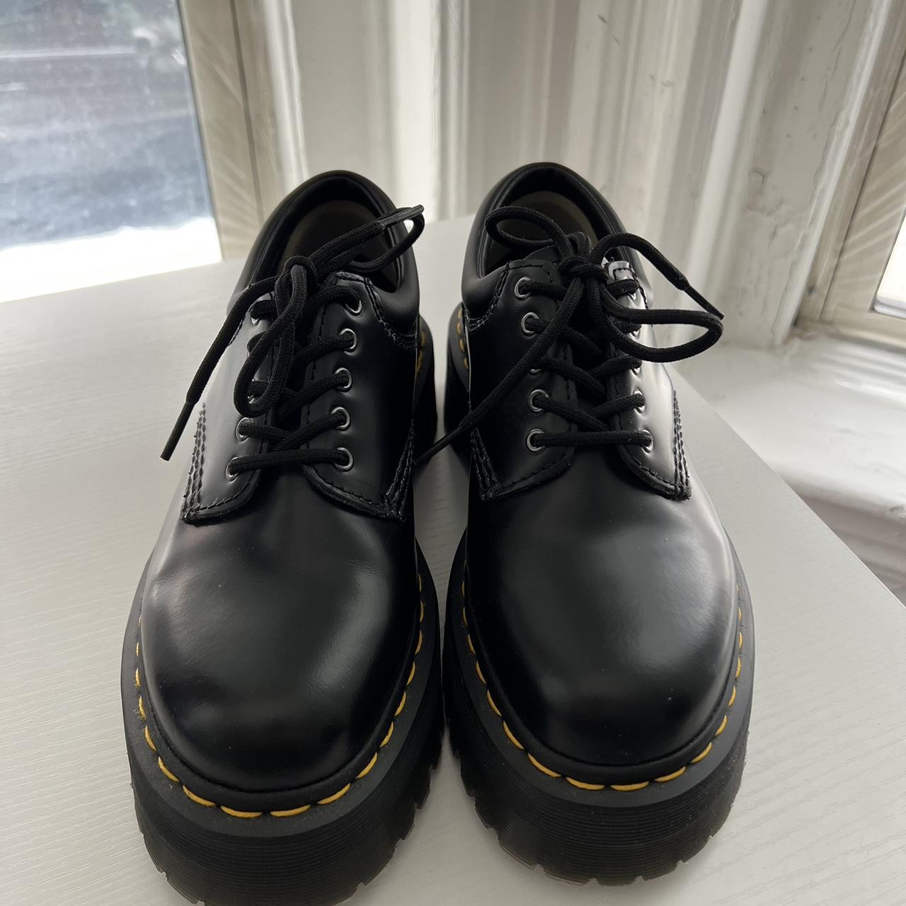 Dr. Martens 8053 Leather Platform Casual Shoe. Depop