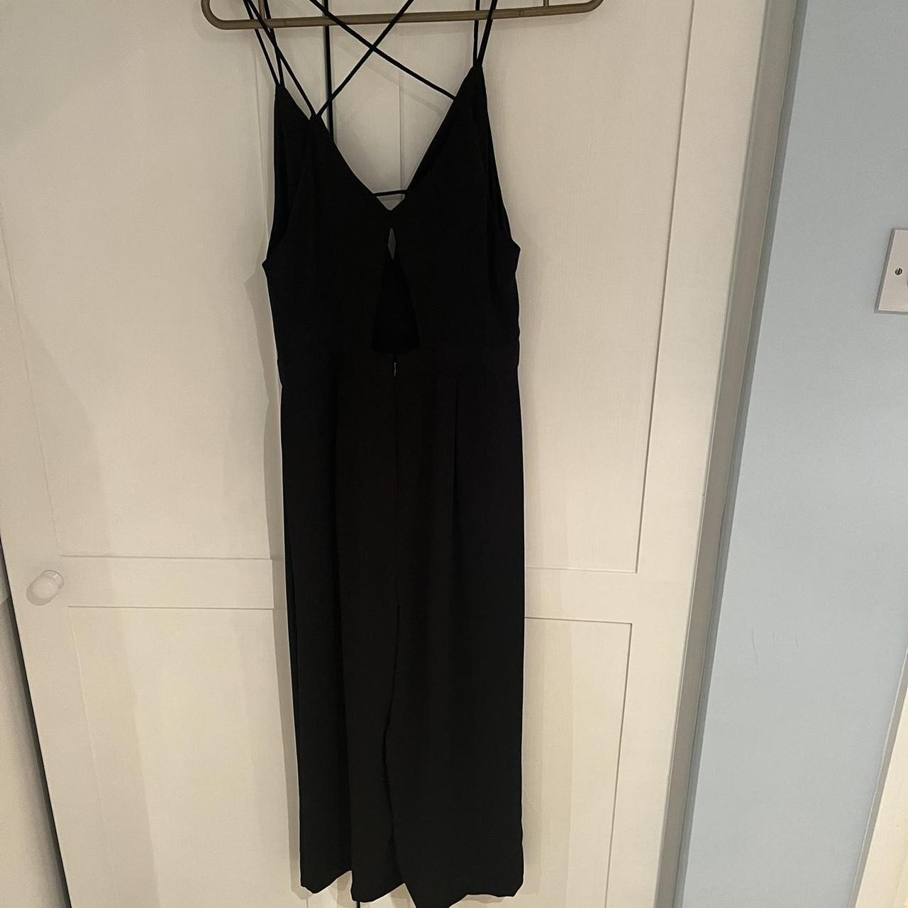 Black jumpsuit. New Look. Size 10. Zip and clip on... - Depop