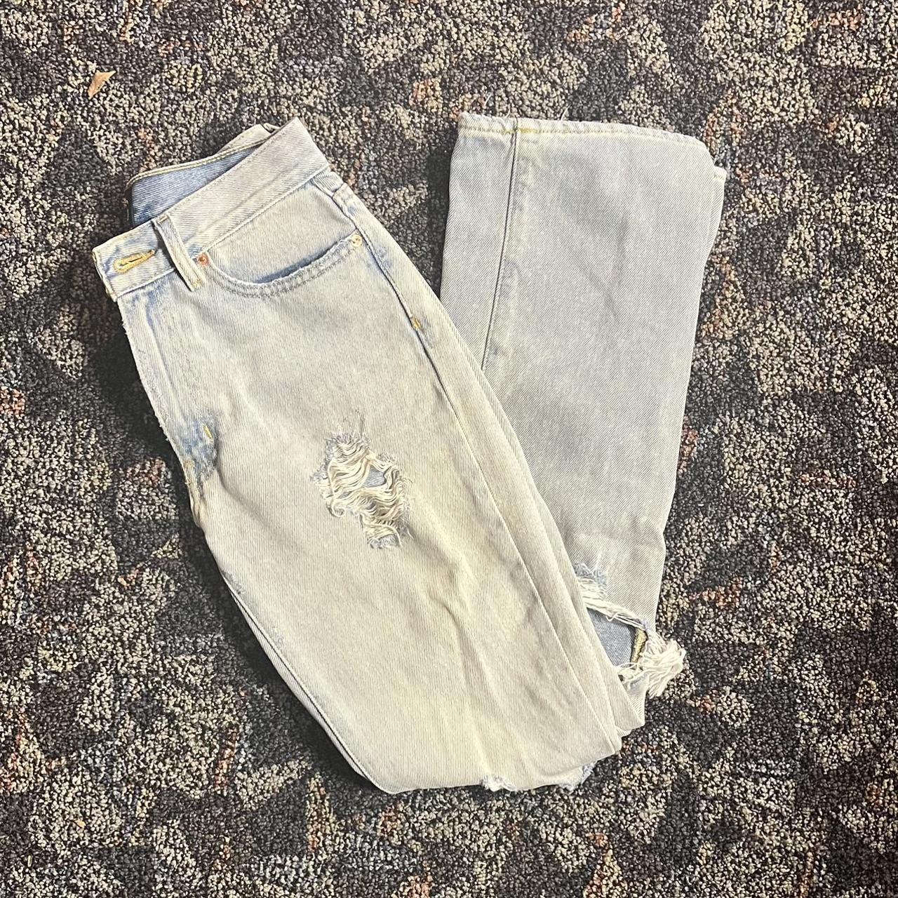 BDG bootcut, mid rise, light wash, jeans Size 25 but... - Depop