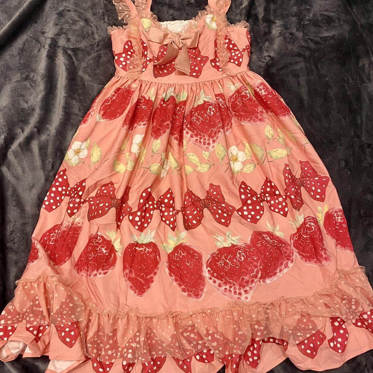 Cute kawaii gown vintage fairy core Y2K Lolita op... - Depop