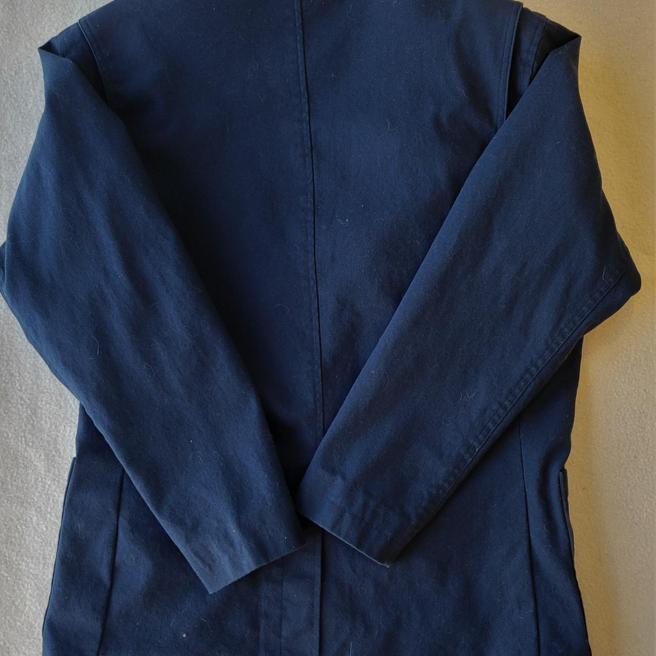 Duluth Trading Presentation Jacket Dark Blue Heavy...