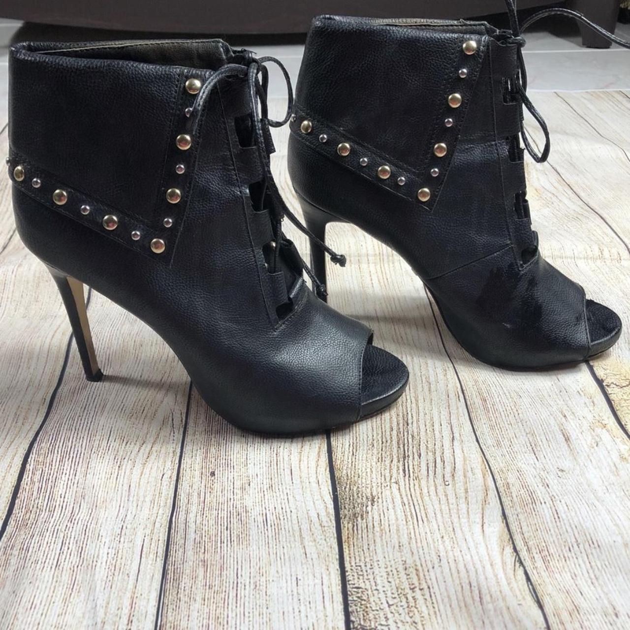 Bebe Women's Black Boots | Depop