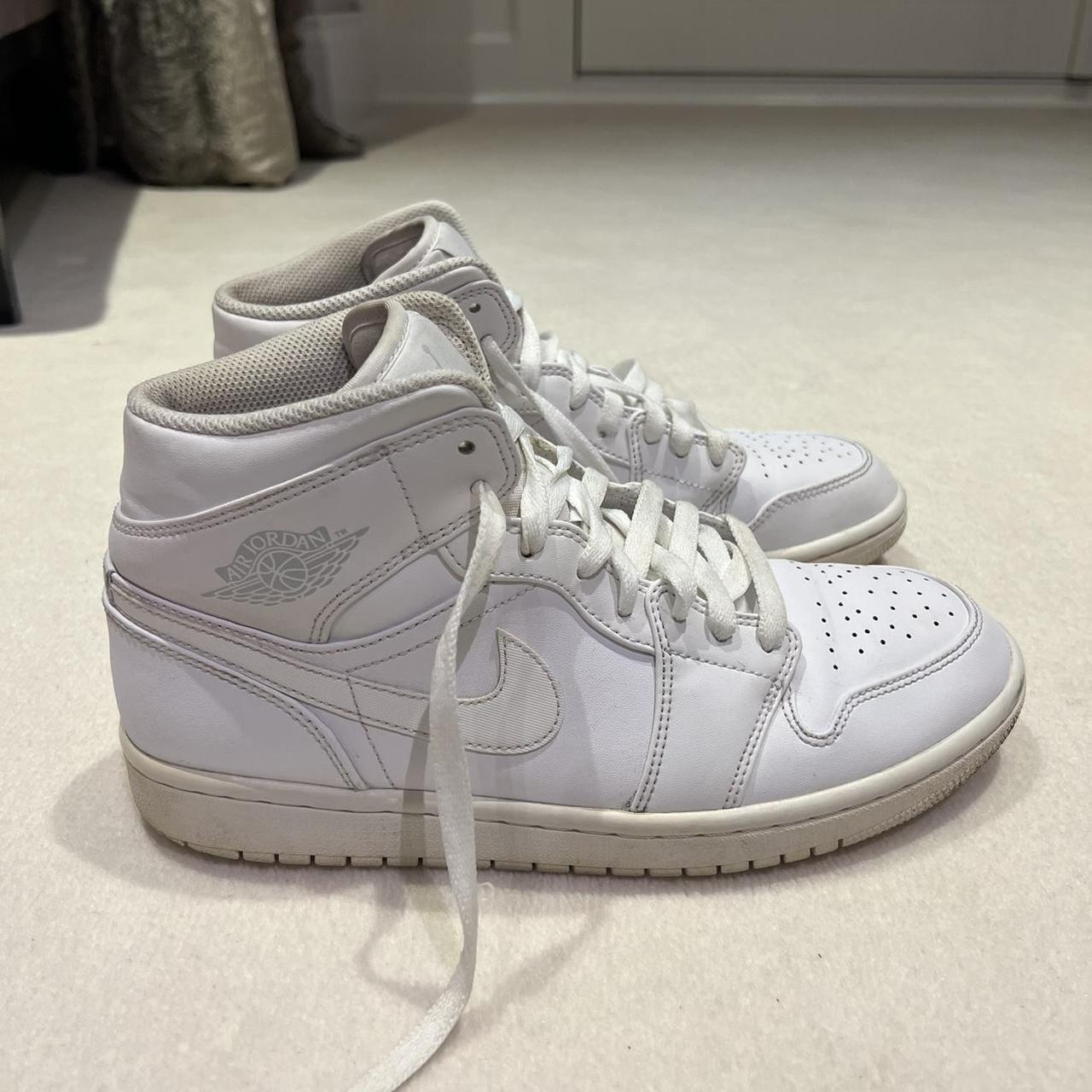 Air Jordan Retro High OG 'White Perforated' Depop