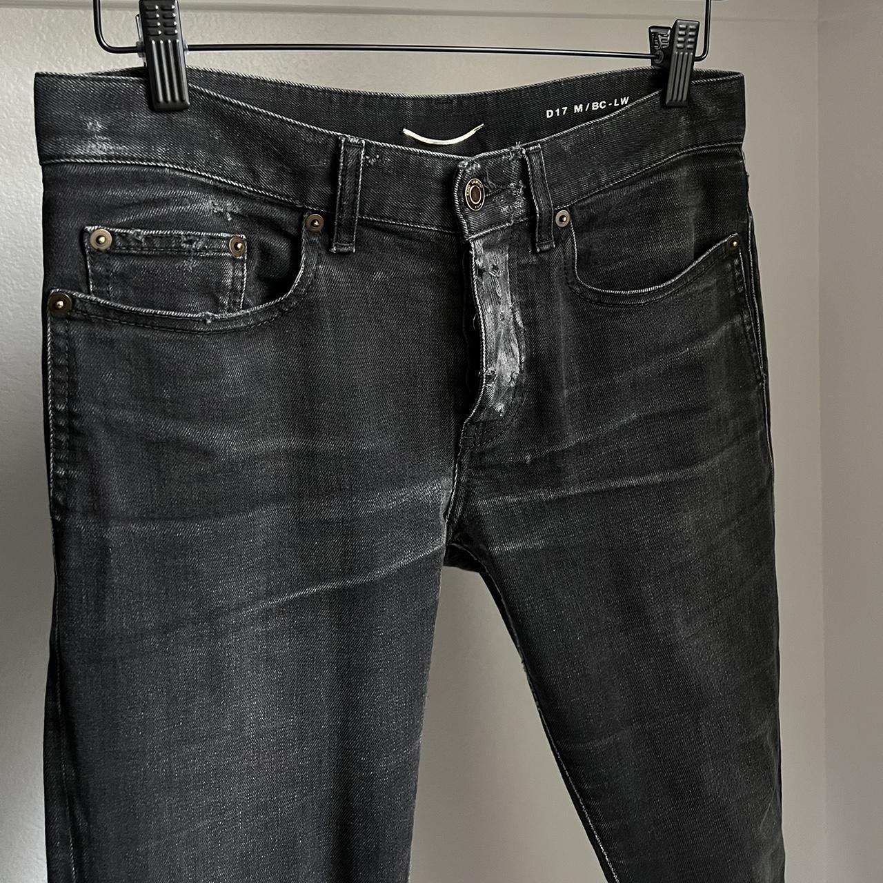 Saint Laurent D17 Bootcut Denim Skinny Depop 0796