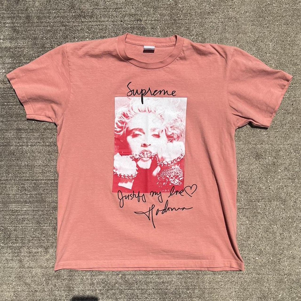 Supreme Madonna Tee 'Terra Cotta' Size Depop
