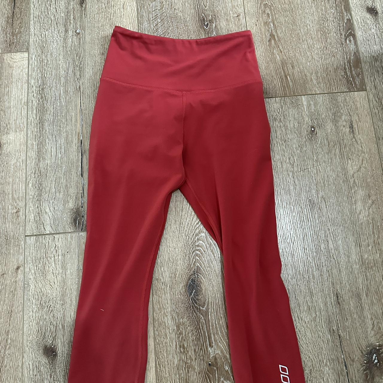 Lorna Jane red leggings - Depop