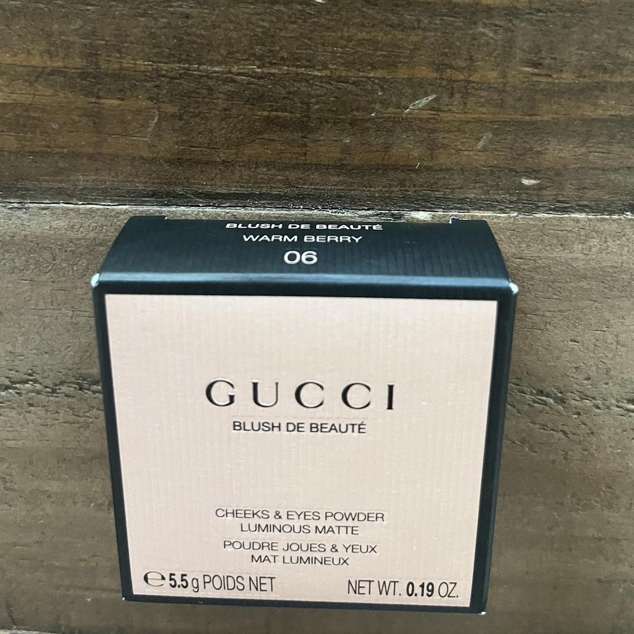 Gucci Luminous Matte Beauty Blush 06 warm berry.... - Depop