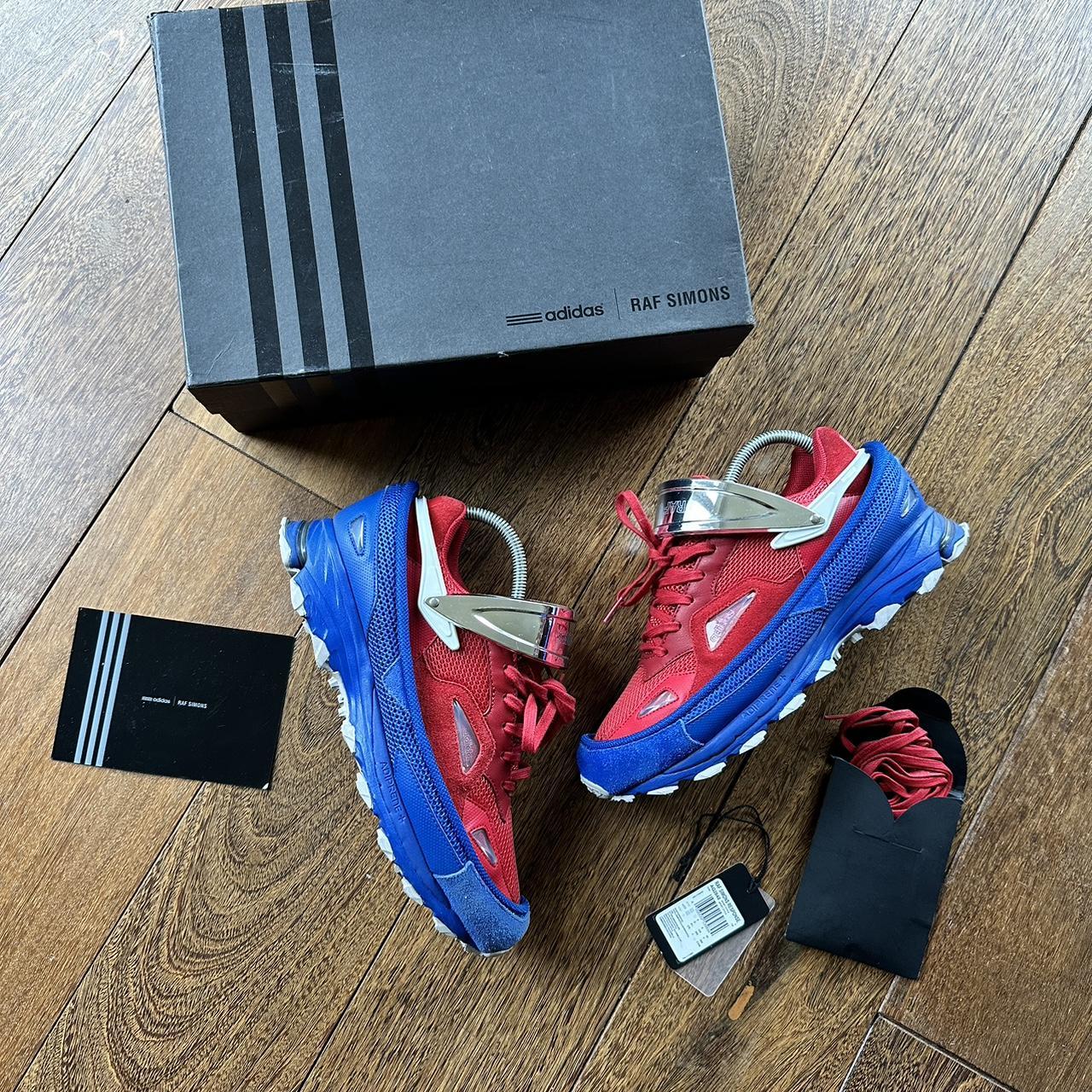 raf simons adidas red