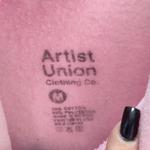 Artist union clothing store pink armour hoodie