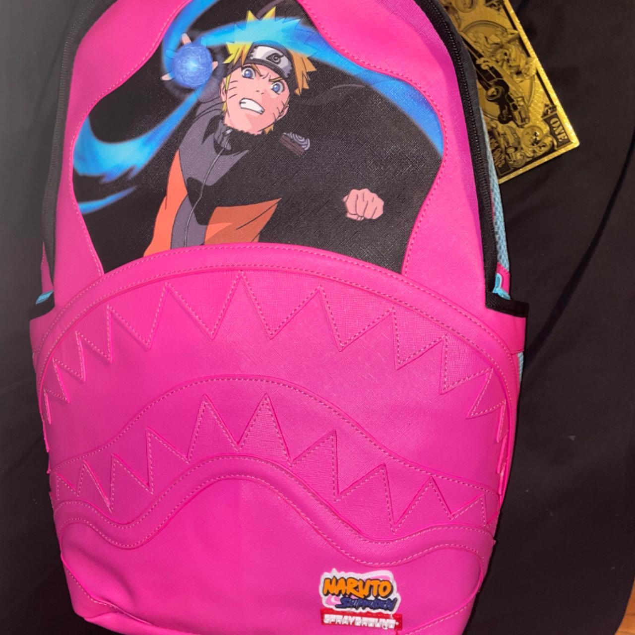 SPRAYGROUND NARUTO SASUKE Anime BACKPACK Vegan Leather Bag Pack School  Boruto  eBay