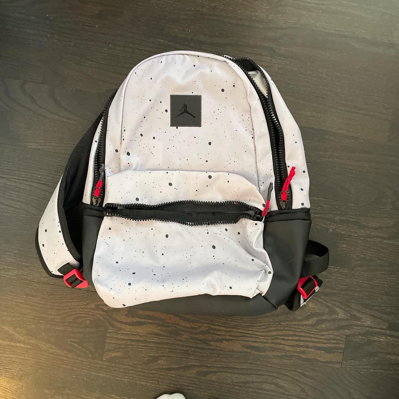 Jordan paint splatter backpack Great condition