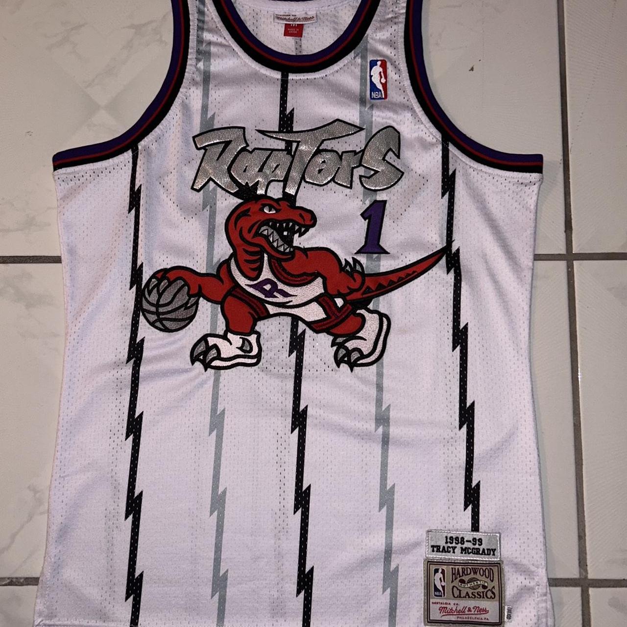Mitchell & Ness Jumbo McGrady Raptors Basketball Jersey