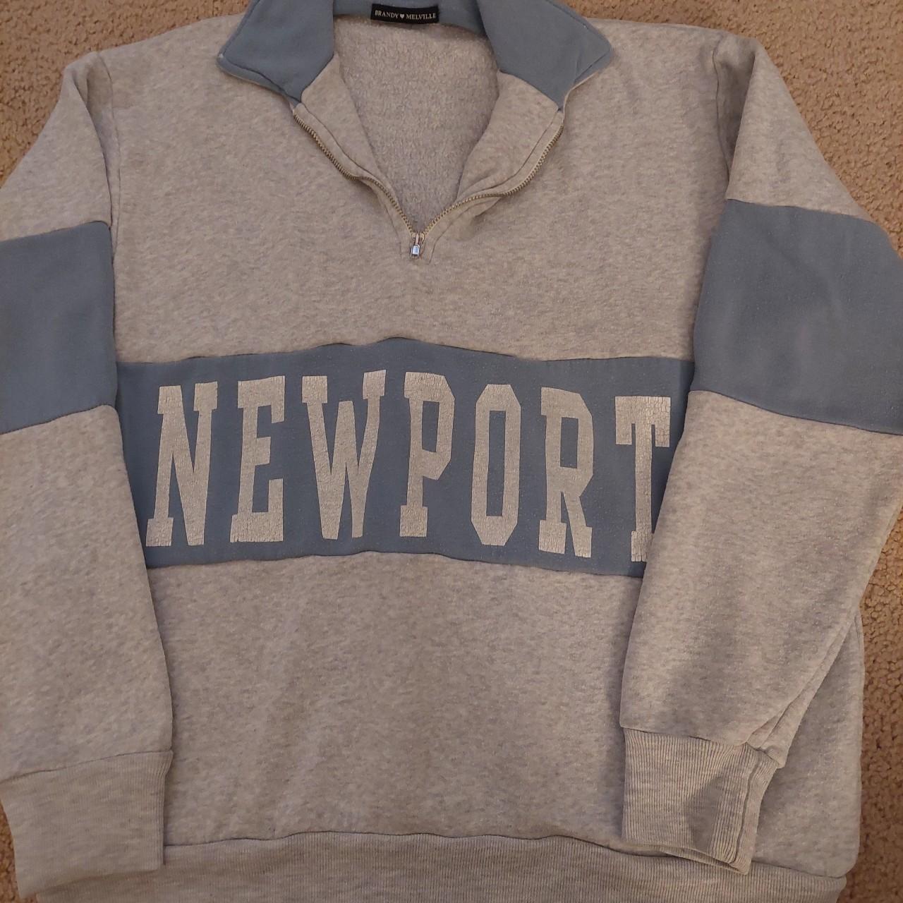 Brandy melville newport sales quarter zip