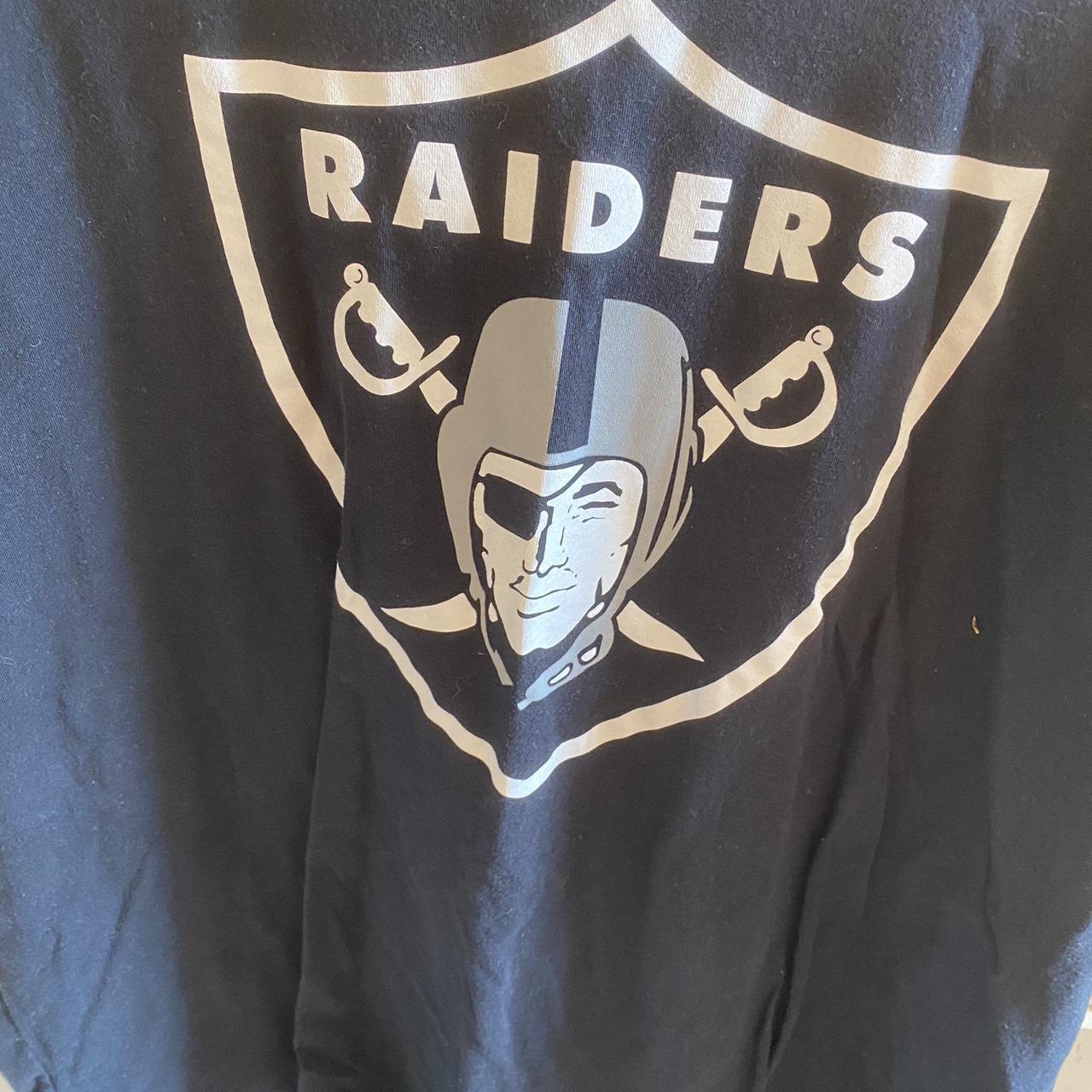 NFL Las Vegas Raiders men's oversized jersey - Depop