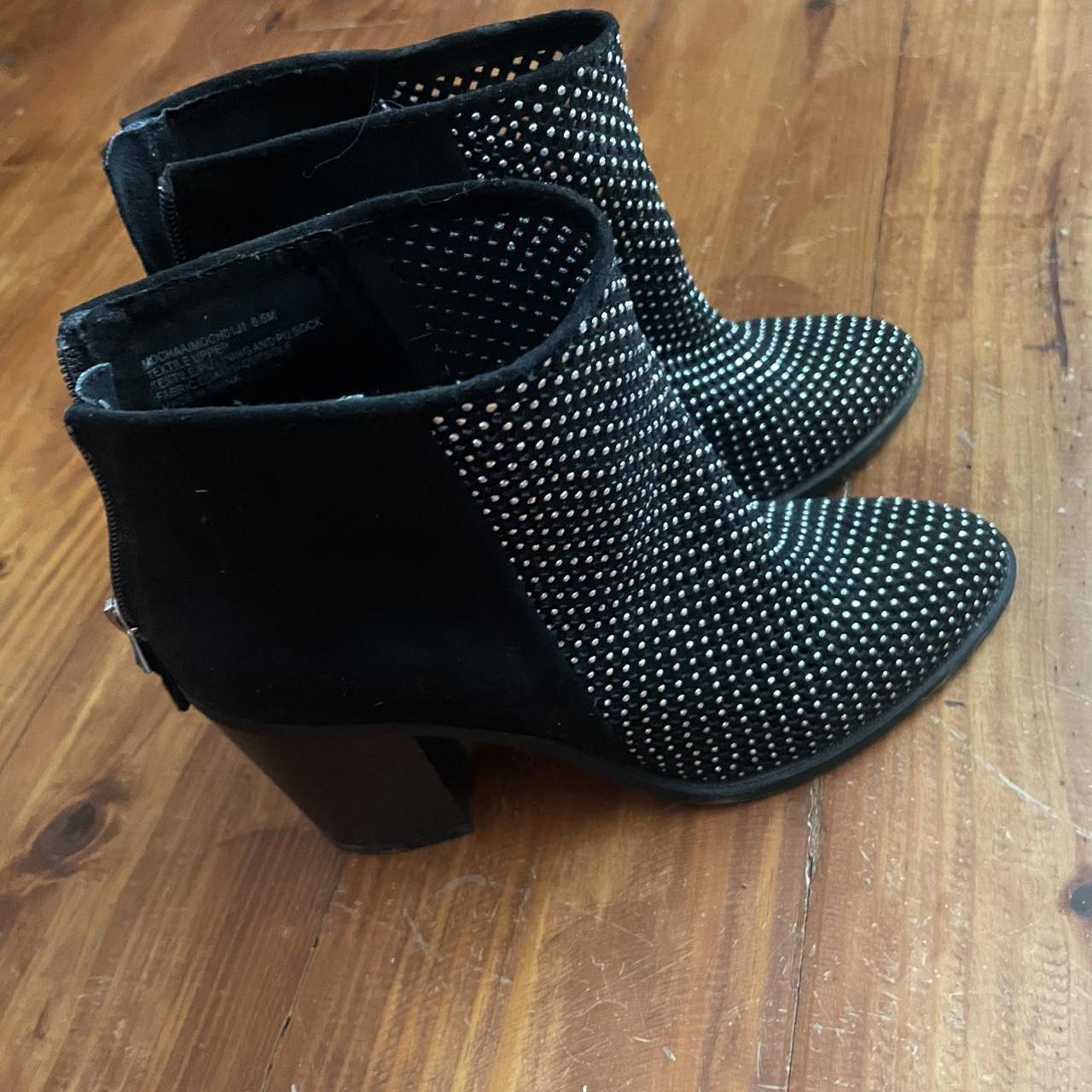madden girl black booties