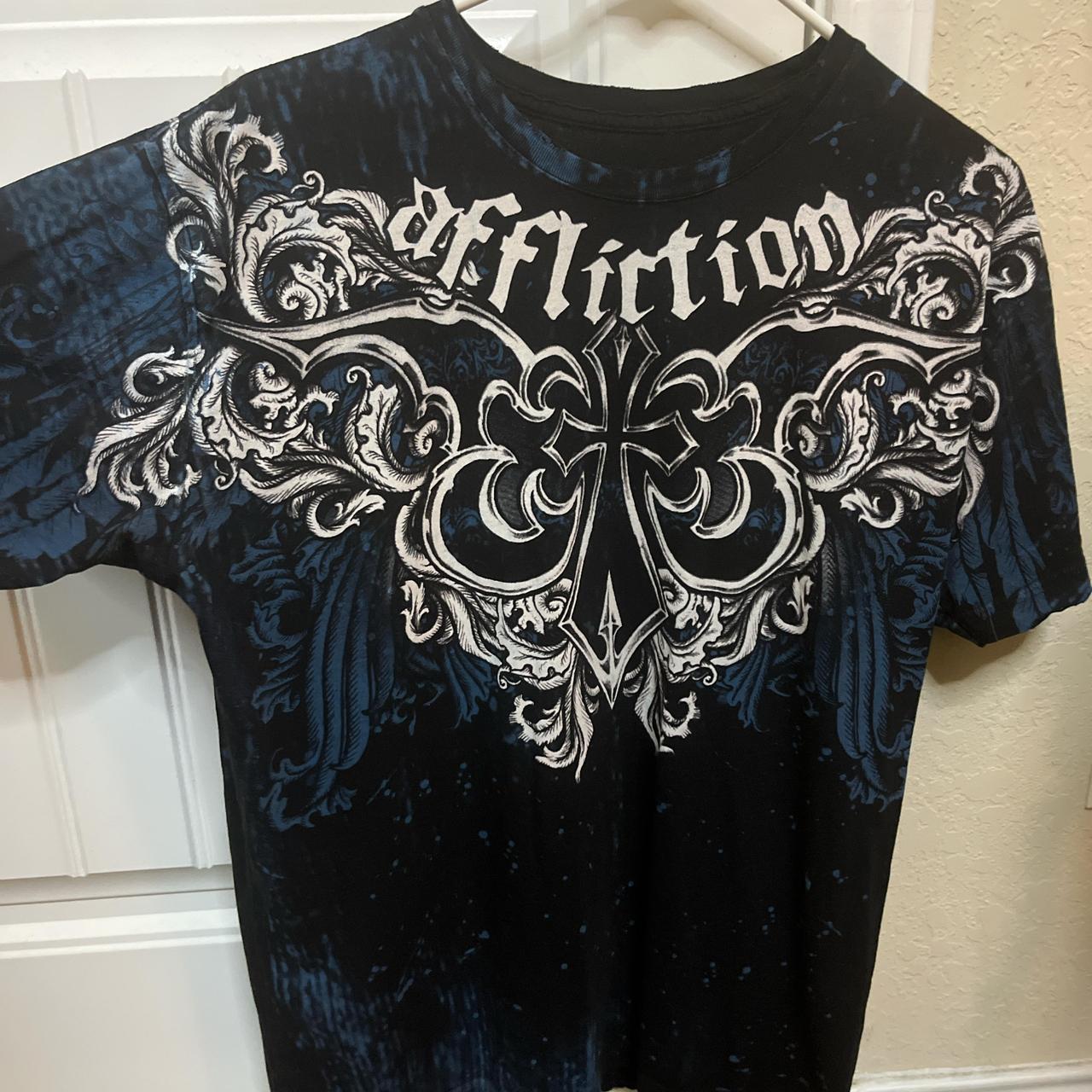 insane vintage affliction shirt hmu for more... - Depop