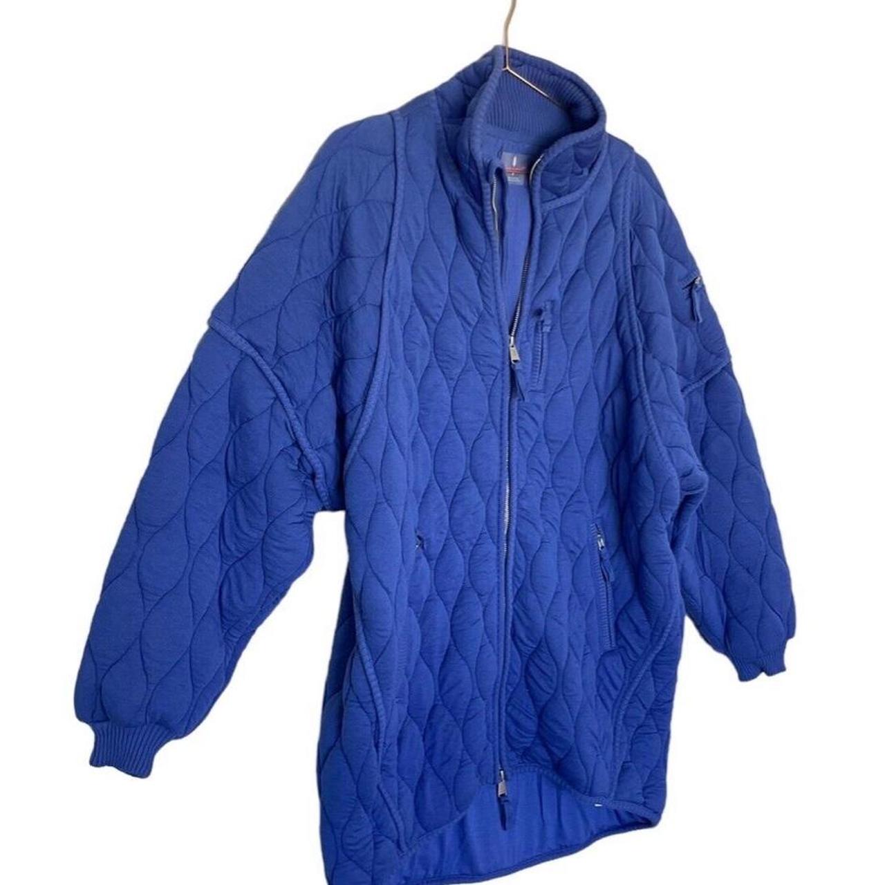 Free People Movement Midnight Moon Oversized Quilted Jacket Blue shops S NWT.