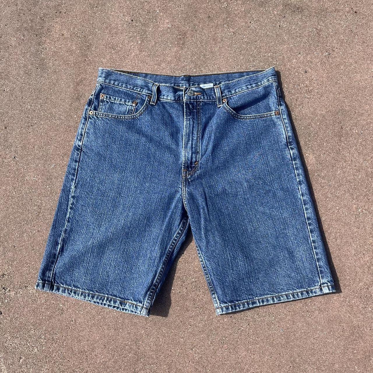 Levi’s 505 Jeans Shorts Size : 36W Condition :... - Depop