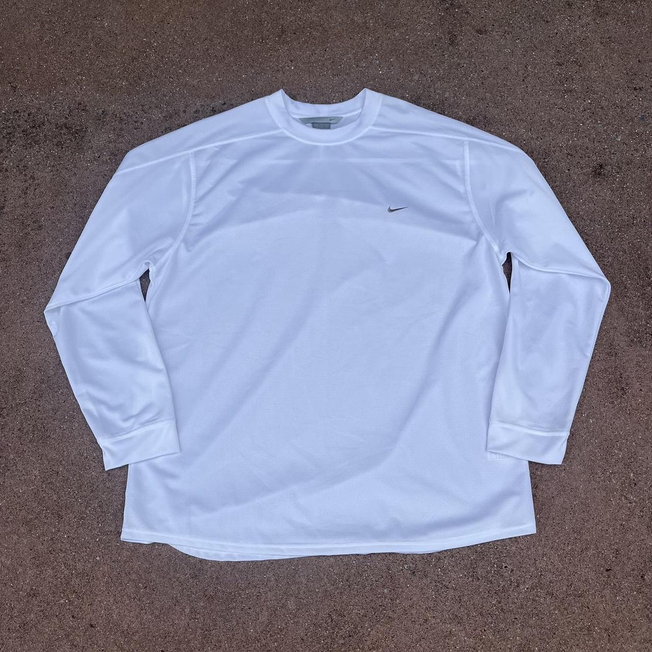 Long Sleeve Performance T-Shirt | White / XXL