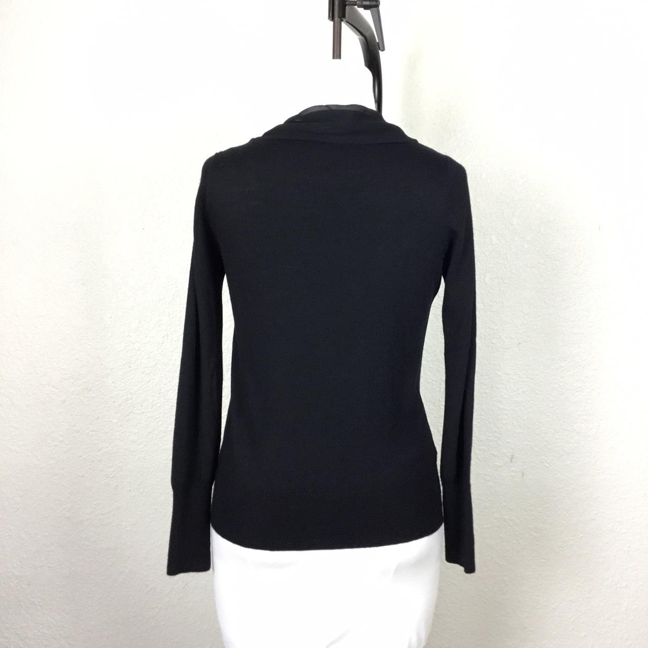 J Crew Vintage Womens Sweater Black Sz M Depop