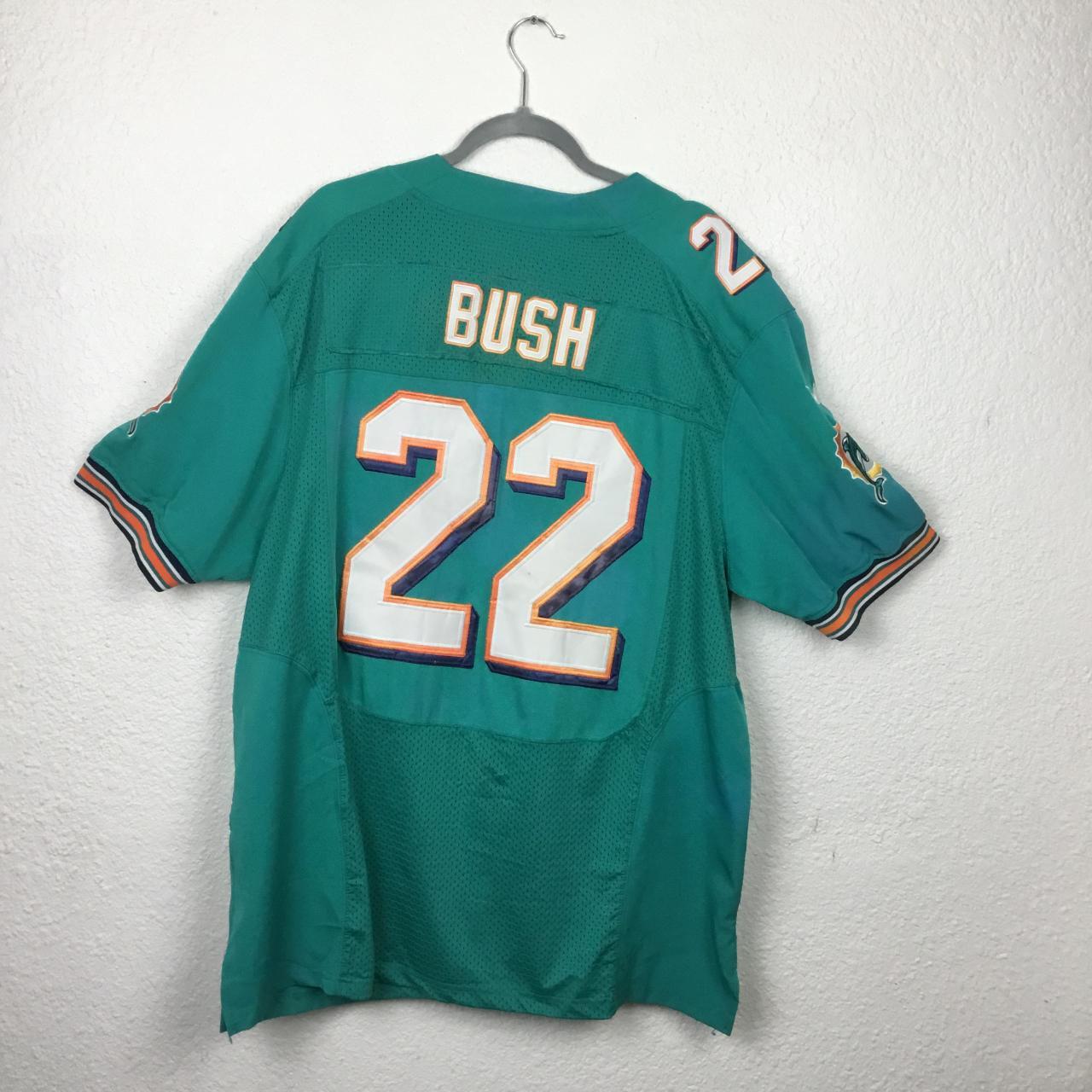 Nike Reggie Bush Miami Dolphins Game Jersey - White