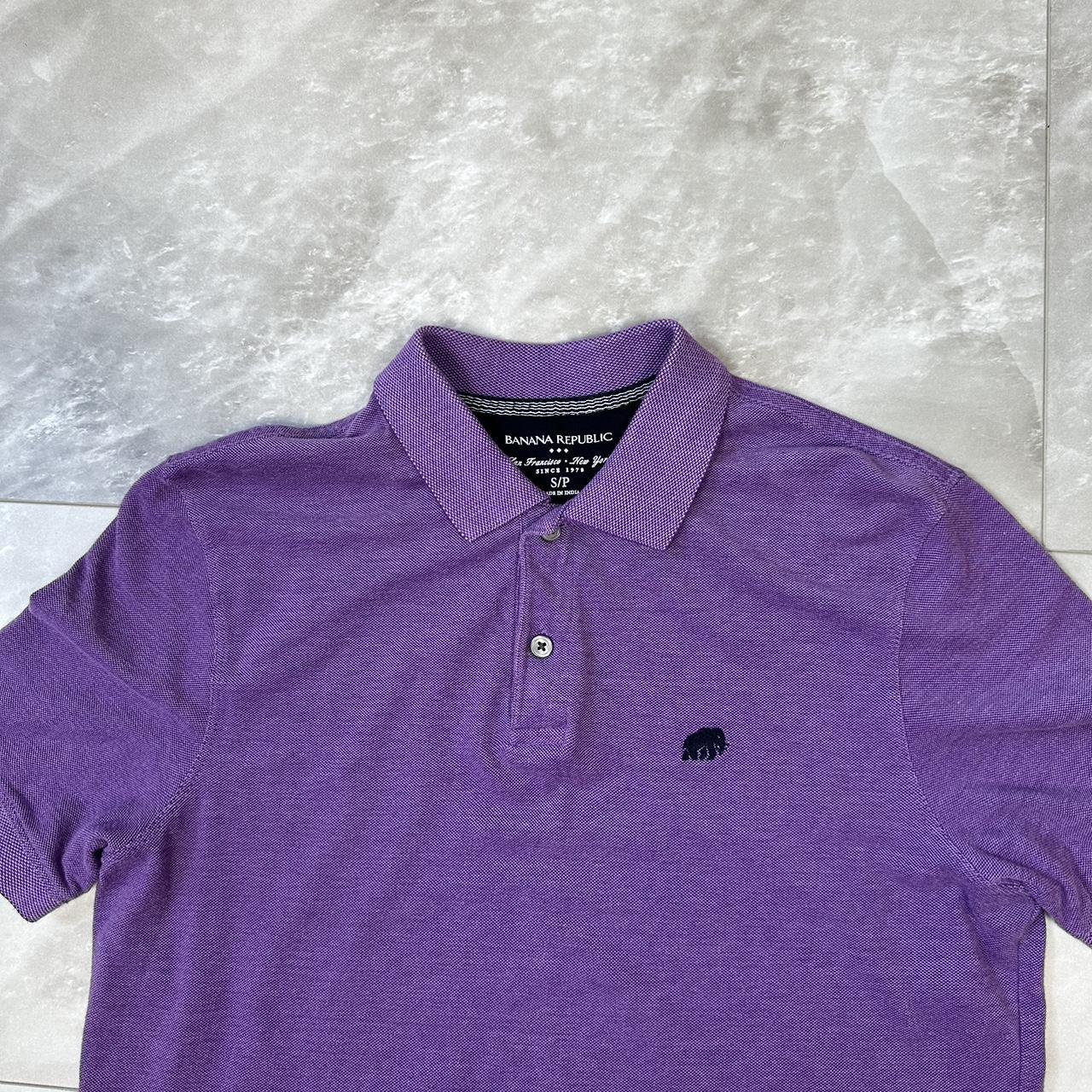 Purple and best sale turquoise polo shirt