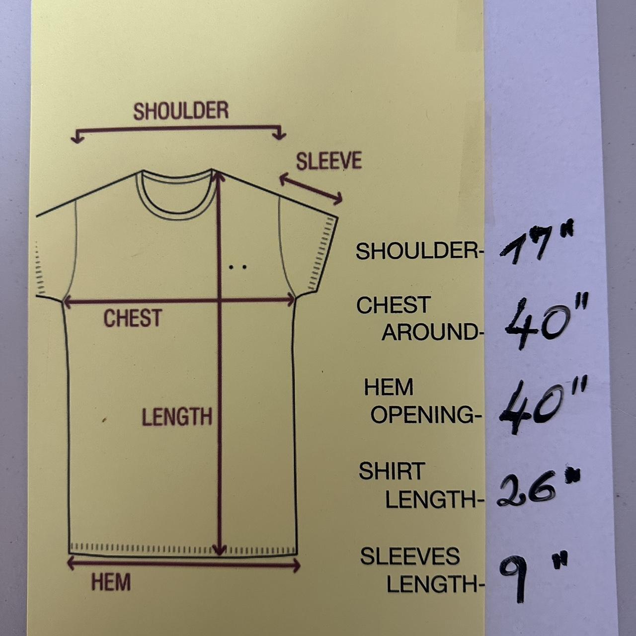 banana republic shirt size chart