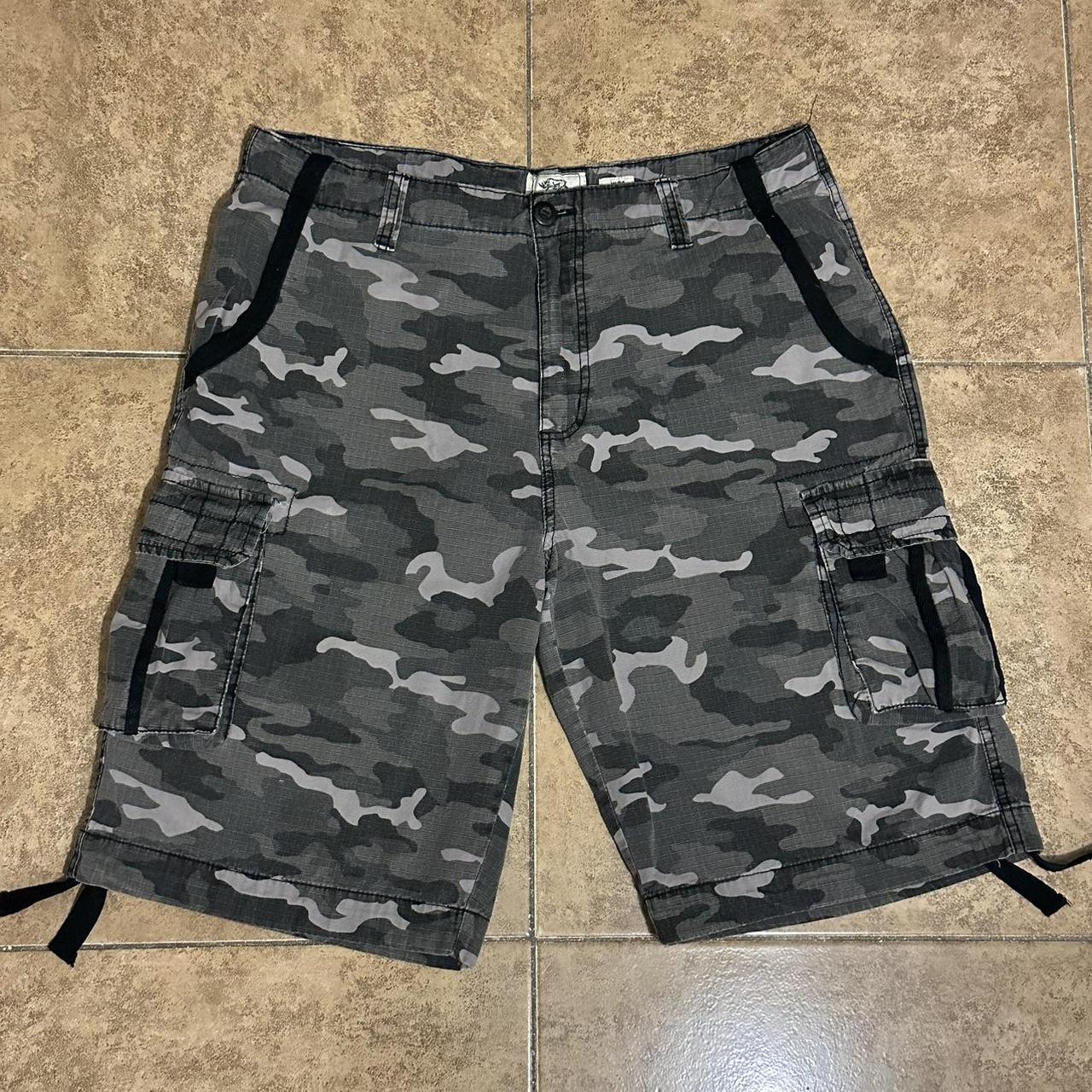 Grey camo cargo short Ecko Unltd for men