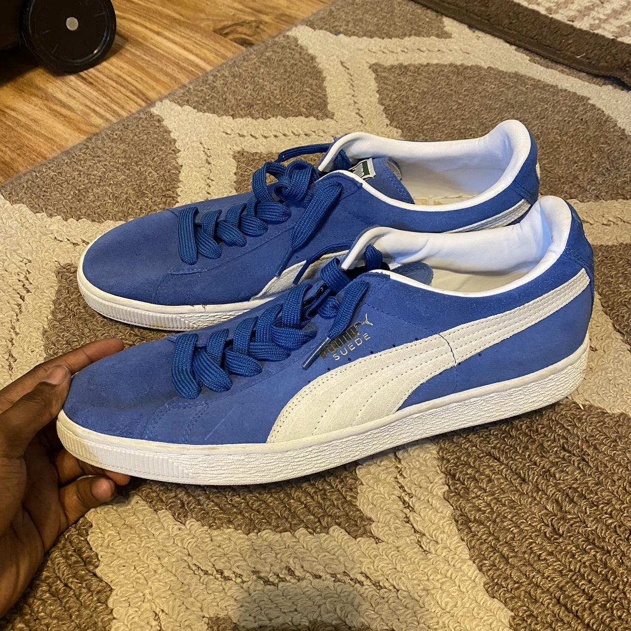 Puma suede classic/size 10.5 fits like 11 No box - Depop