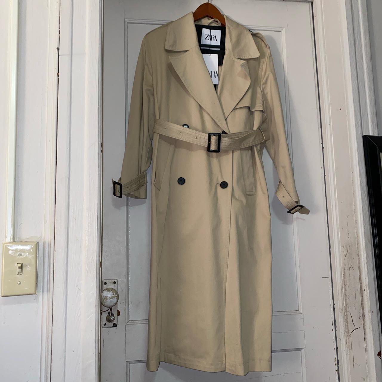 Burberry vintage coat on sale zara