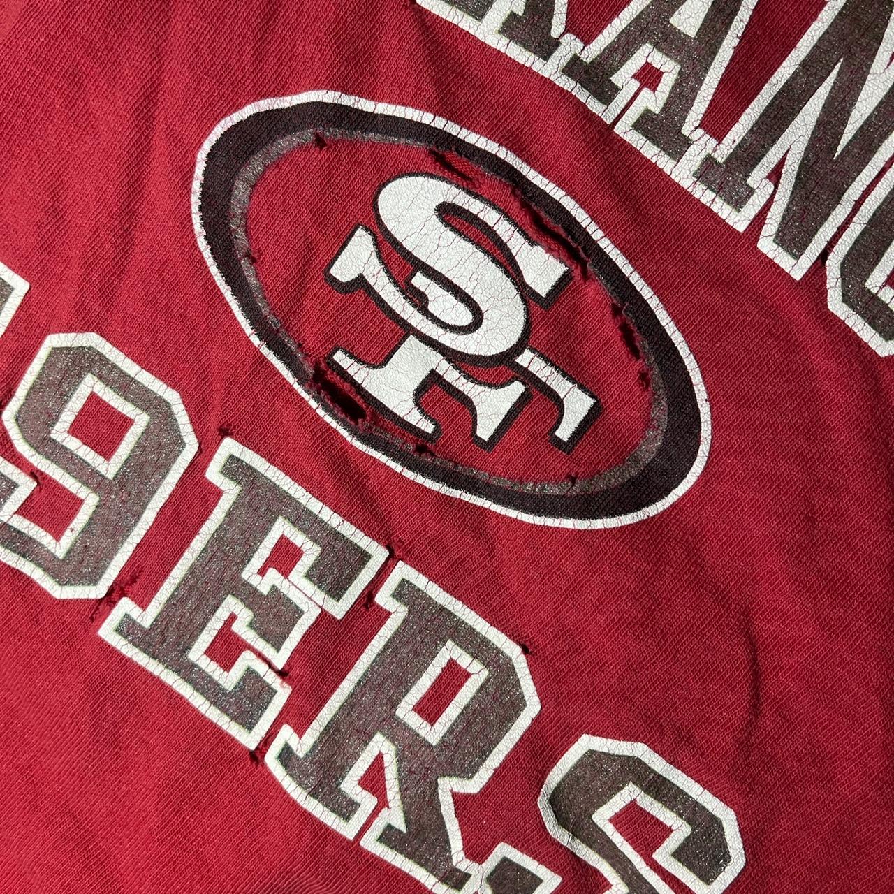 nfl-men-s-red-t-shirt-depop