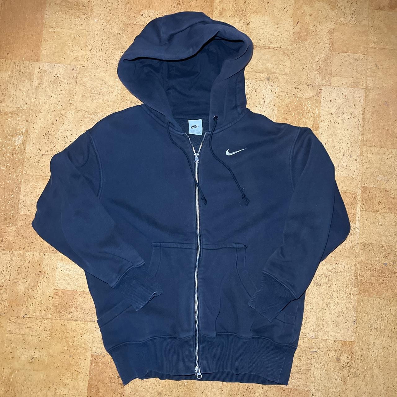 womens nike black zip up