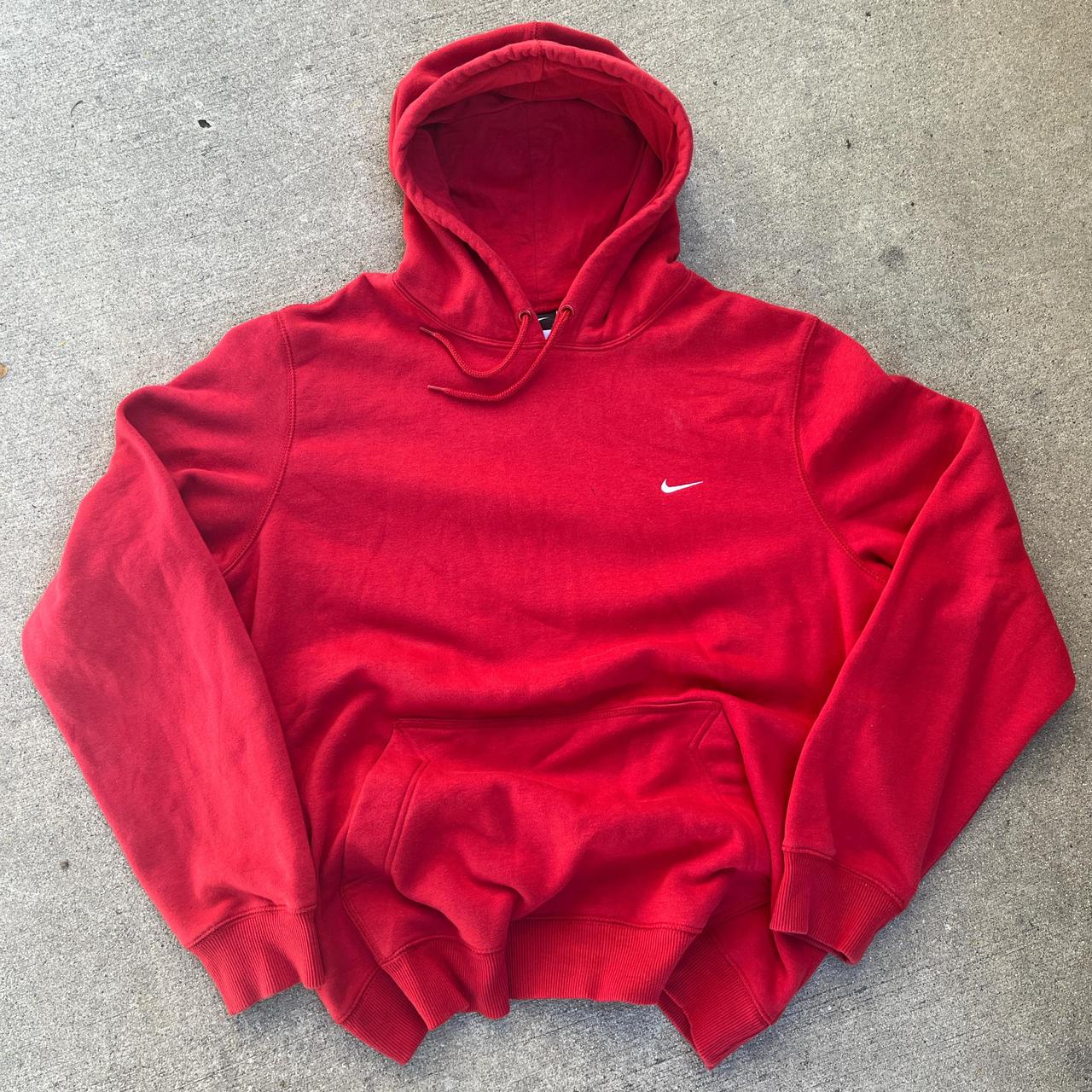 cheap red nike hoodies