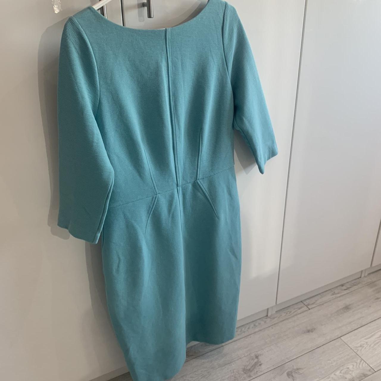 Boden teal outlet dress