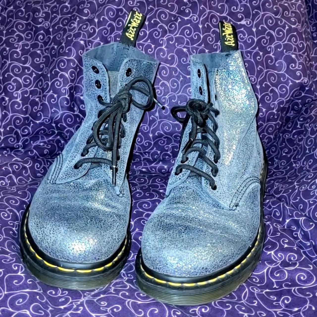 dr martens 1460 pascal glitter